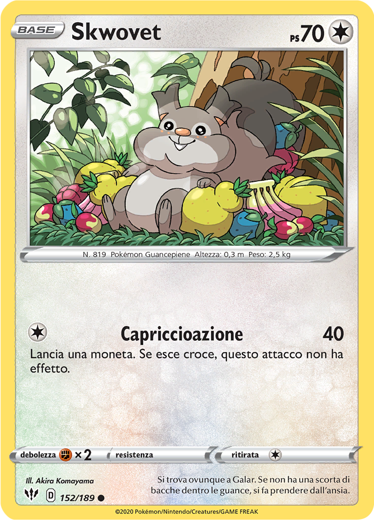 Skwovet (Reverse Holo)