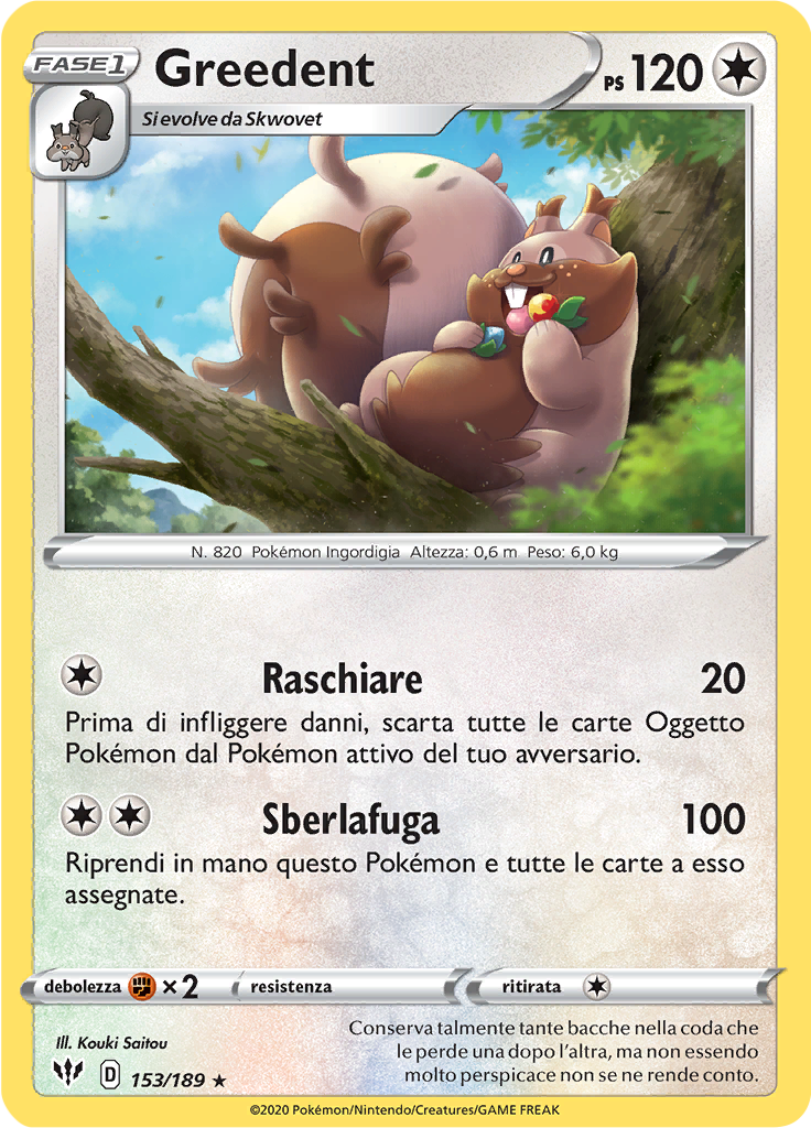 Greedent (Reverse Holo)