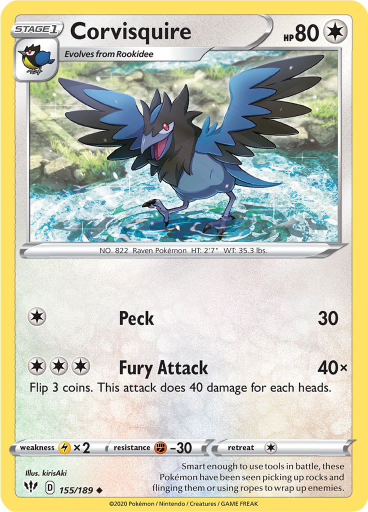 Corvisquire (Reverse Holo)