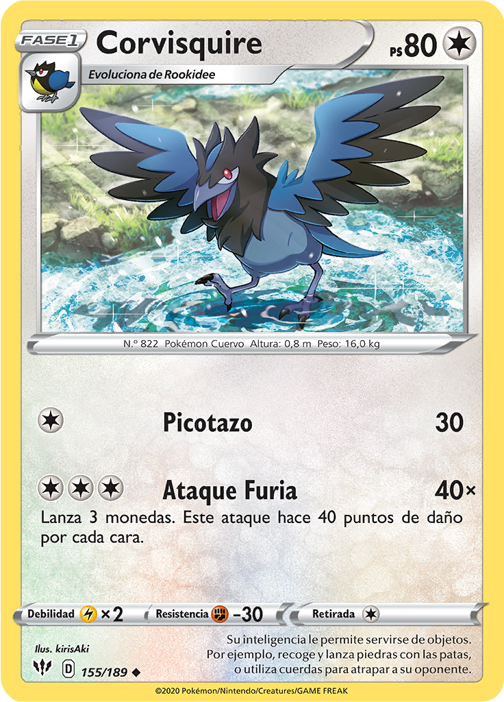 Corvisquire (Reverse Holo)