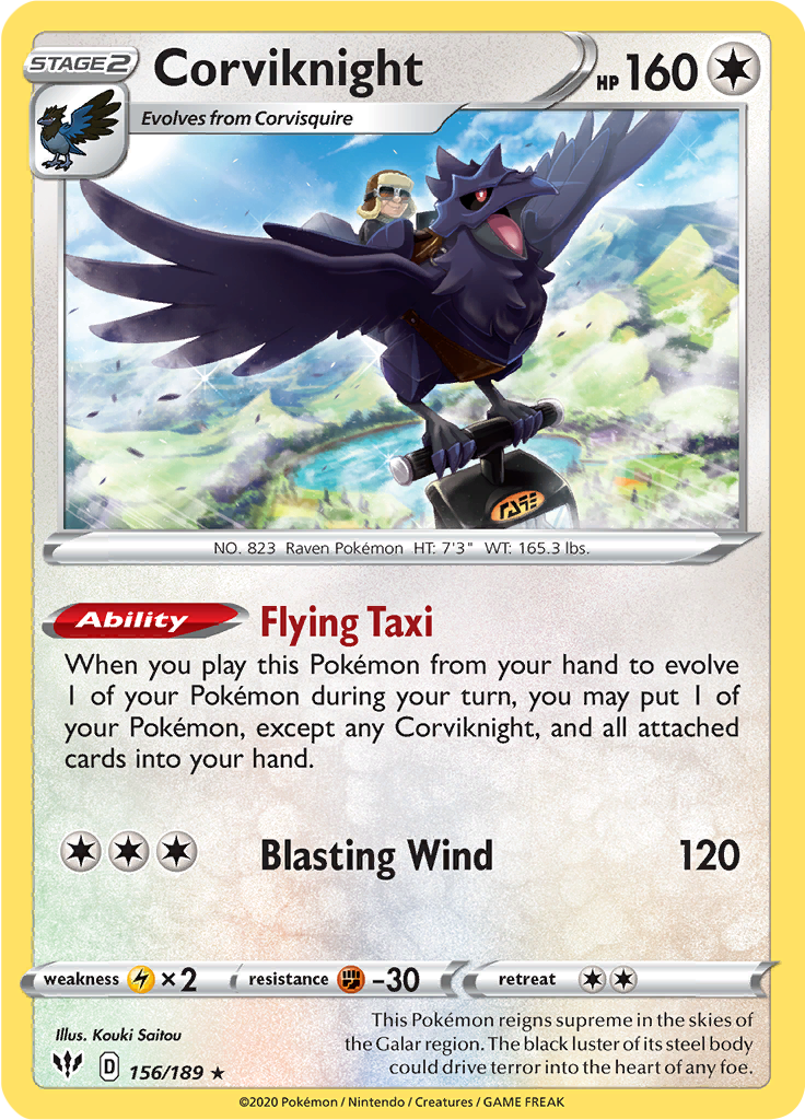 Corviknight (Reverse Holo)