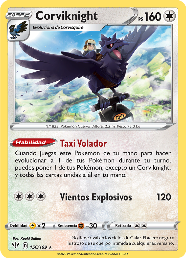 Corviknight (Reverse Holo)