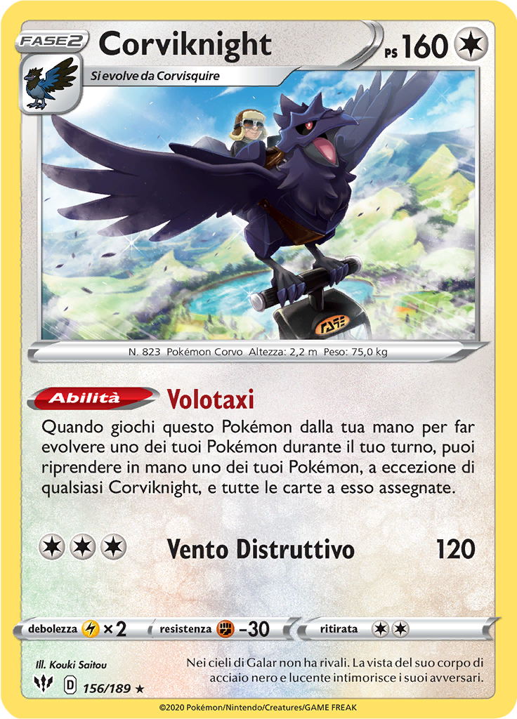 Corviknight (Reverse Holo)