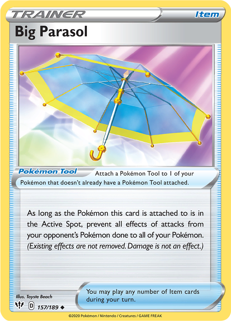 Big Parasol (Reverse Holo)