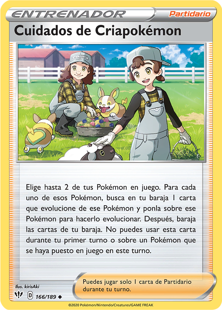 Cuidados de Criapokémon (Reverse Holo)