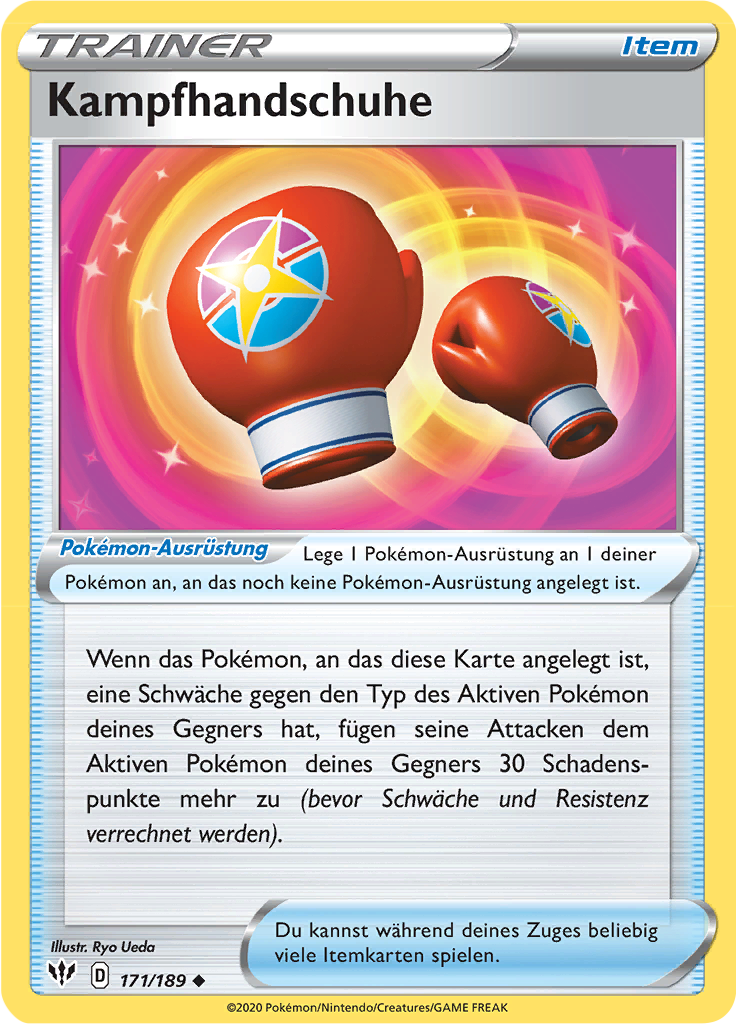 Kampfhandschuhe (Reverse Holo)