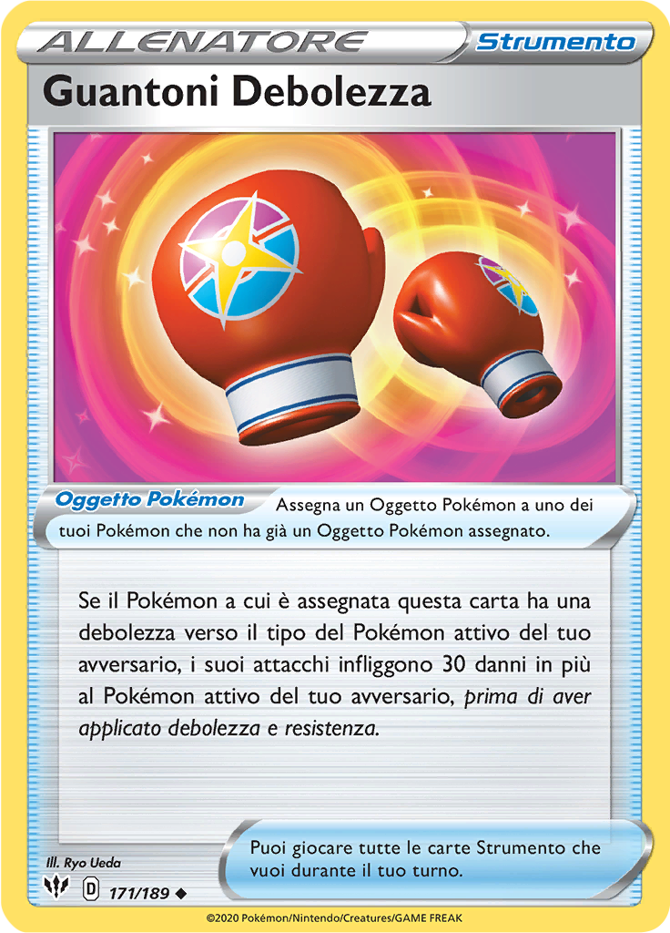 Guantoni Debolezza (Reverse Holo)