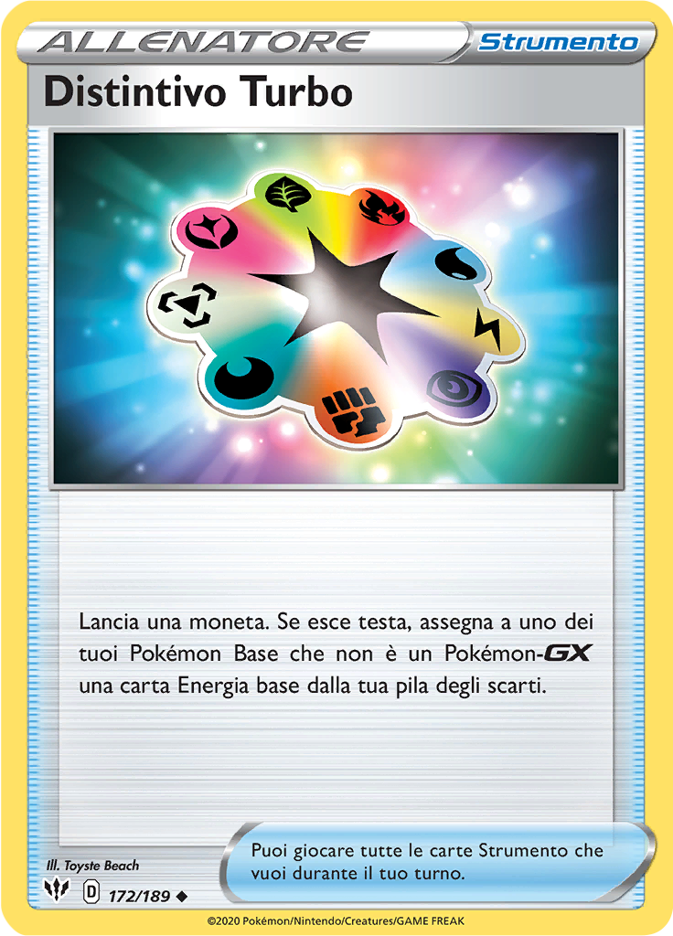 Distintivo Turbo (Reverse Holo)