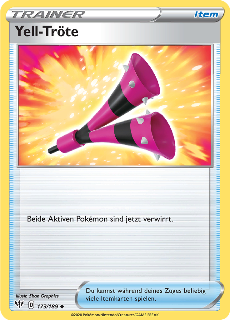 Yell-Tröte (Reverse Holo)