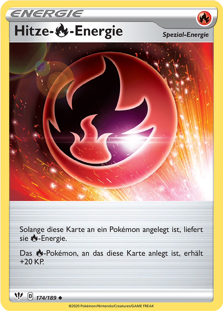 Hitze-Fire-Energie (Reverse Holo)