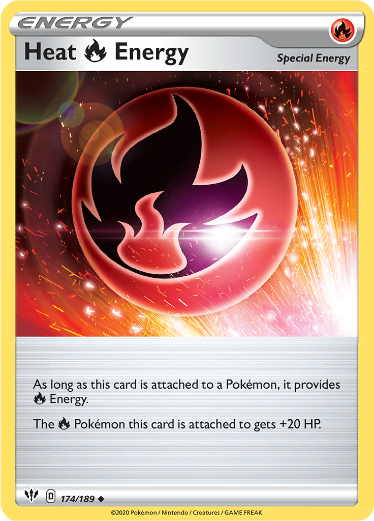 Heat Fire Energy (Reverse Holo)