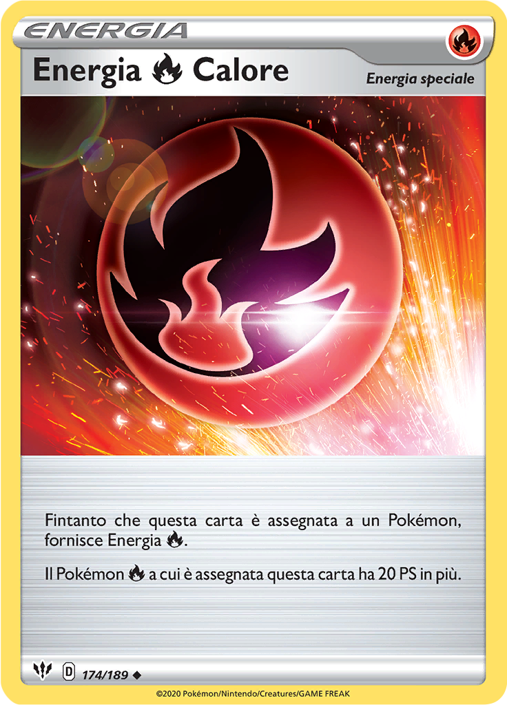 Energia Fire Calore (Reverse Holo)