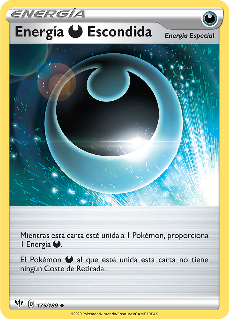 Energía Darkness Escondida (Reverse Holo)