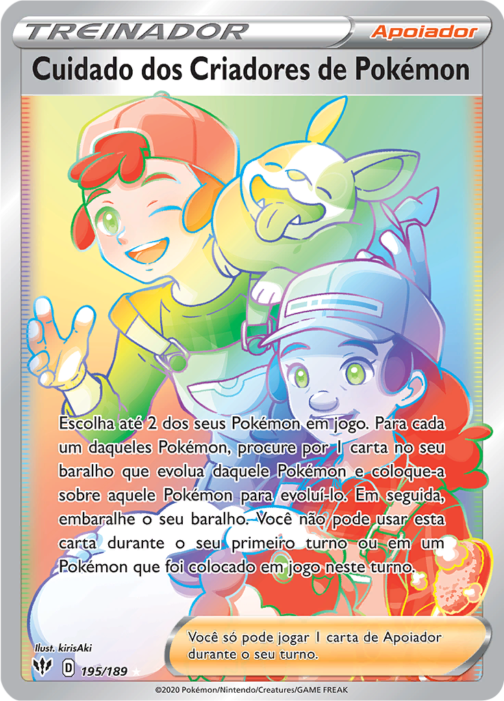 Cuidado dos Criadores de Pokémon
