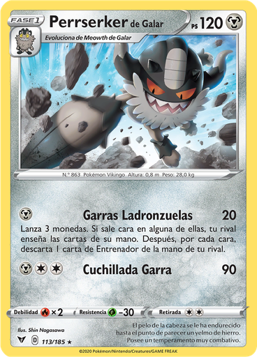 Perrserker de Galar