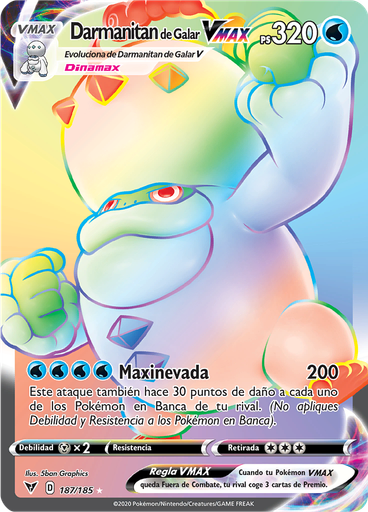 Darmanitan de Galar VMAX