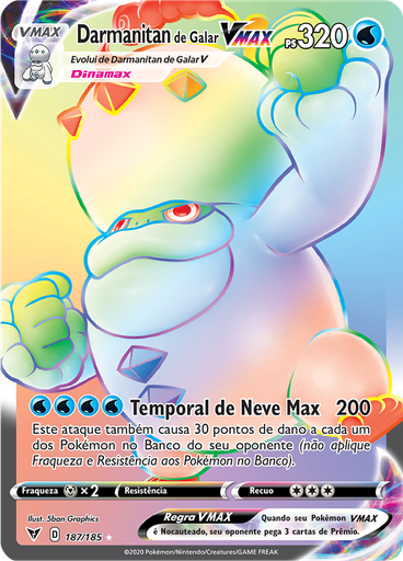 Darmanitan de Galar VMAX