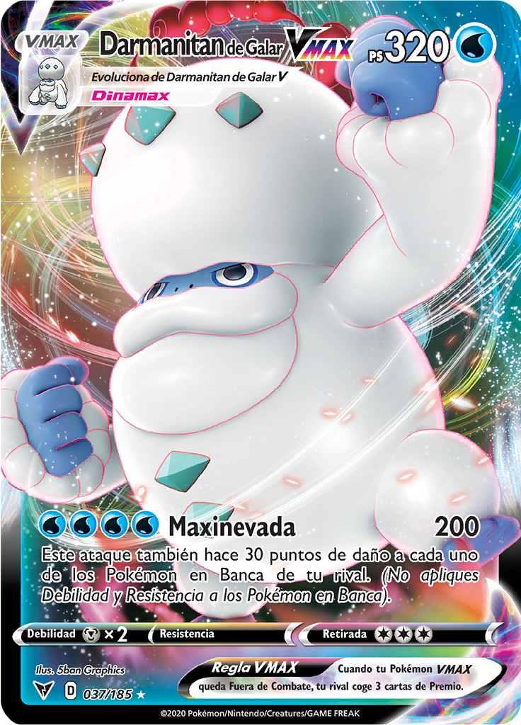 Darmanitan de Galar VMAX