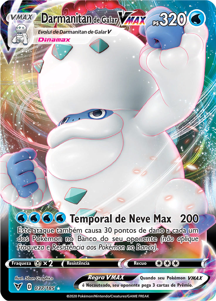 Darmanitan de Galar VMAX