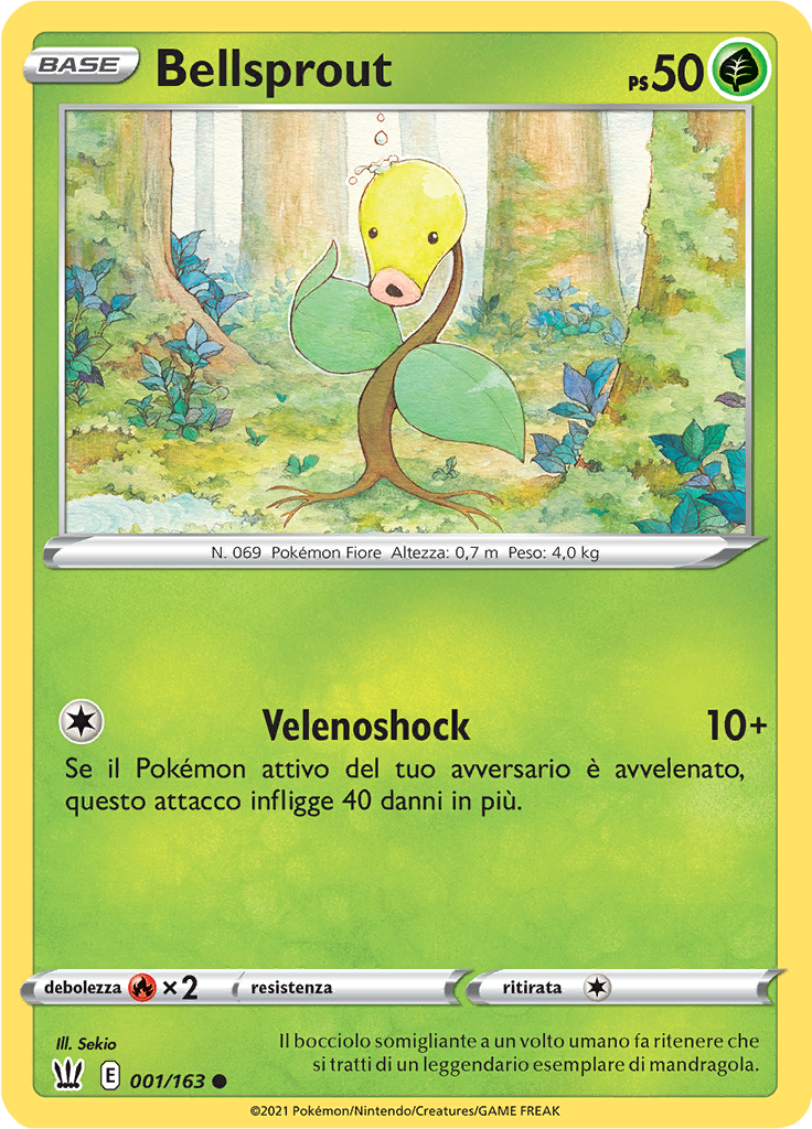 Bellsprout (Reverse Holo)