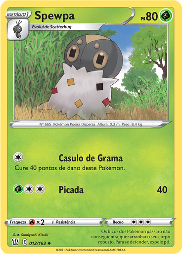 Spewpa (Reverse Holo)