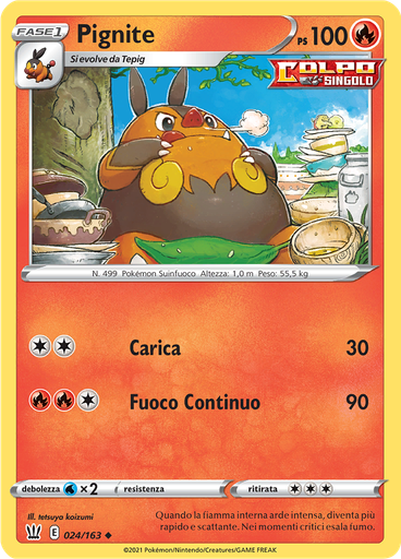 Pignite (Reverse Holo)