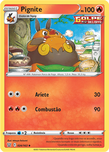 Pignite (Reverse Holo)