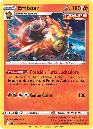 Emboar (Reverse Holo)