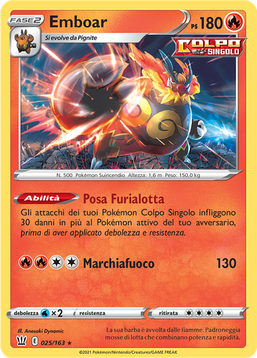 Emboar (Reverse Holo)