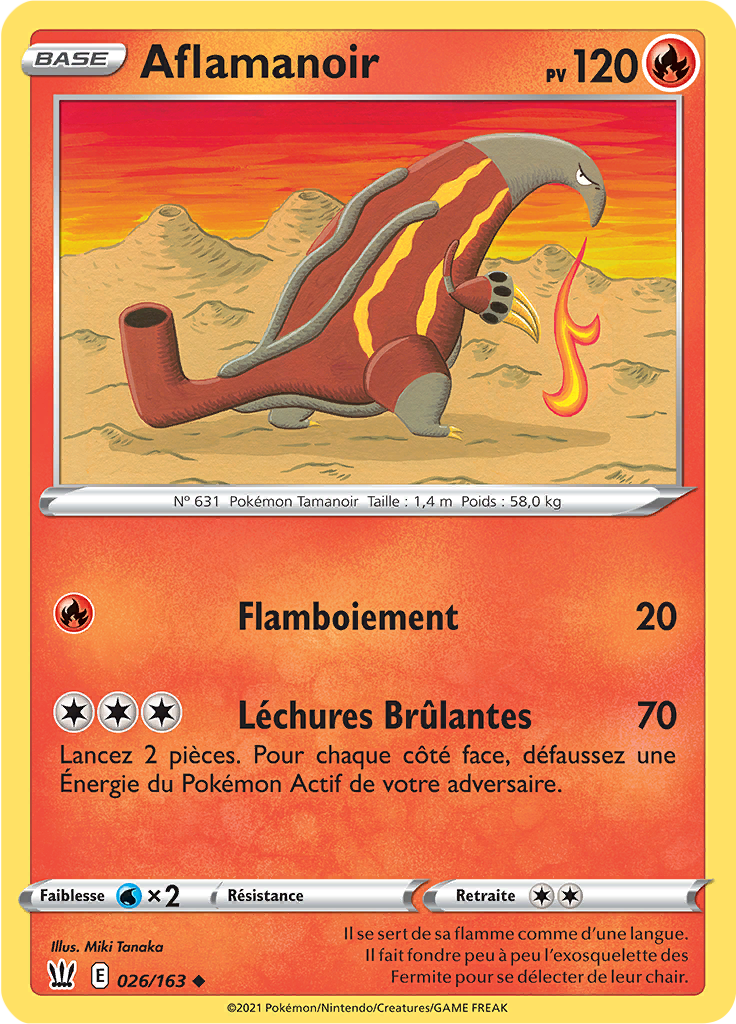 Aflamanoir (Reverse Holo)