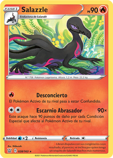 Salazzle (Reverse Holo)