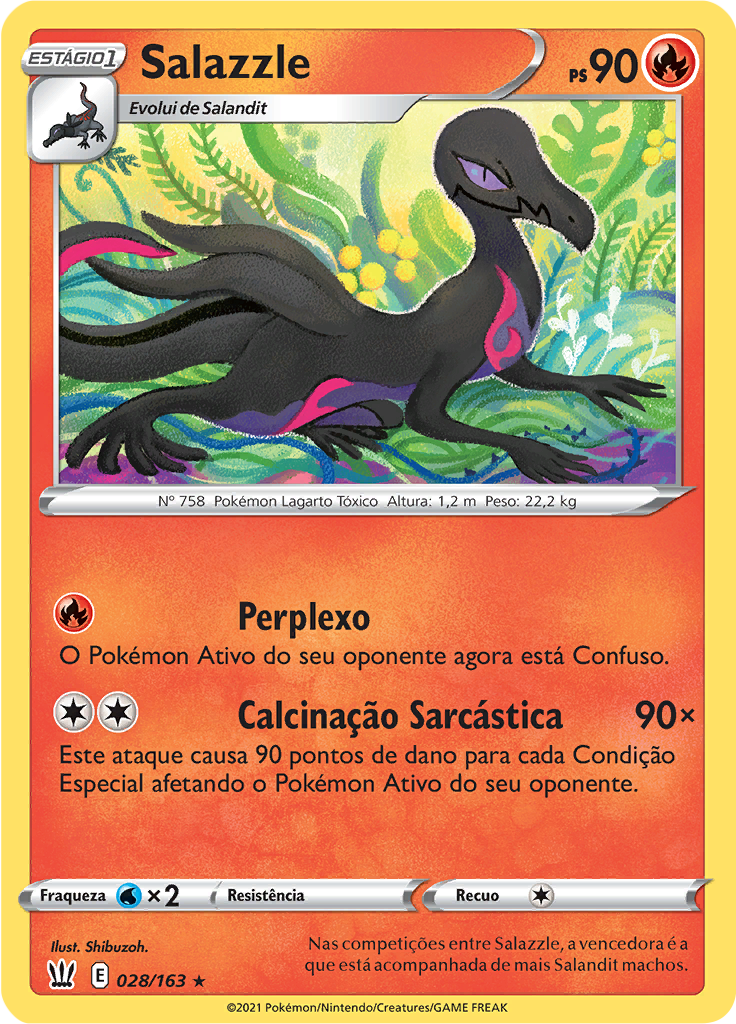Salazzle (Reverse Holo)