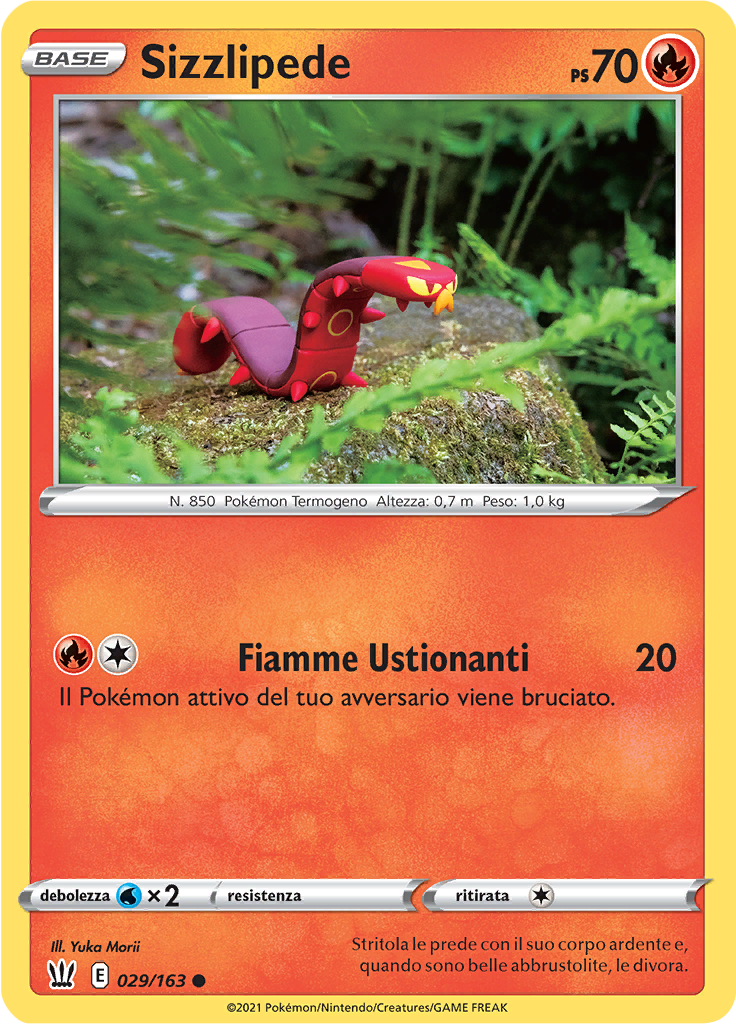 Sizzlipede (Reverse Holo)