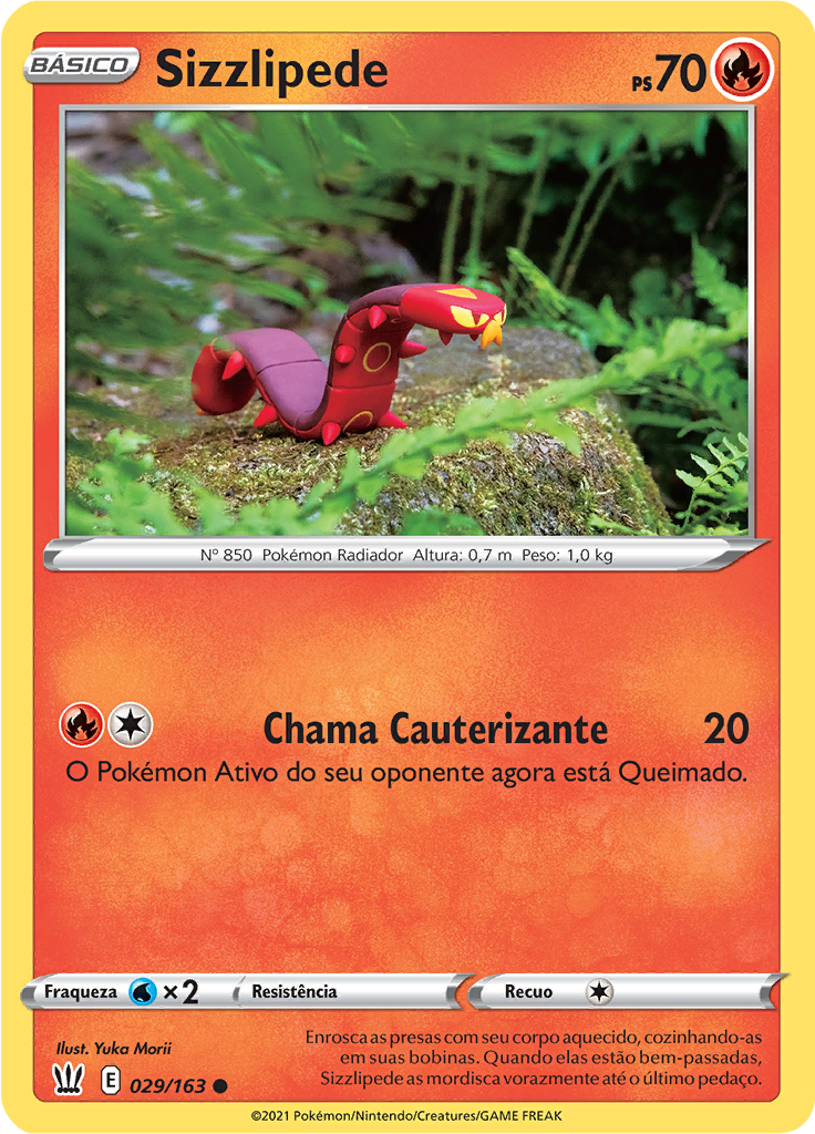 Sizzlipede (Reverse Holo)