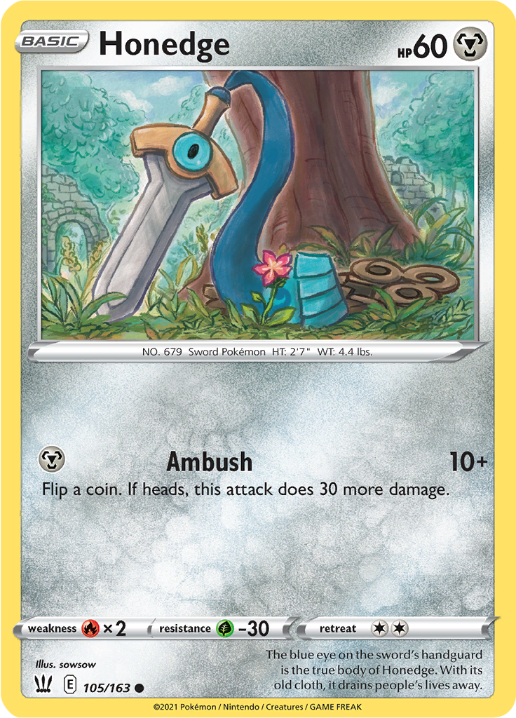 Honedge (Reverse Holo)