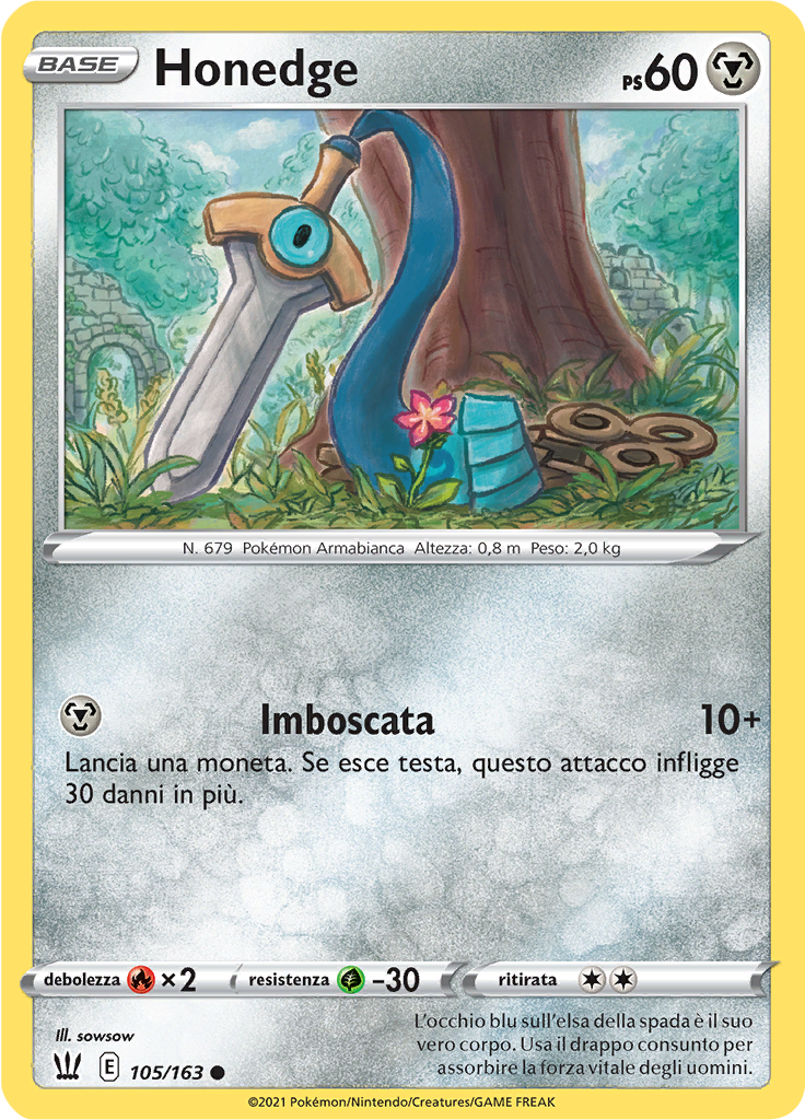Honedge (Reverse Holo)
