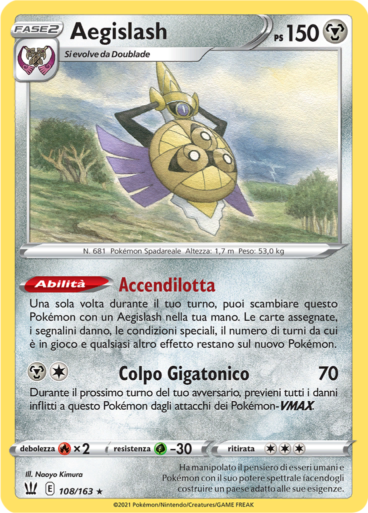 Aegislash (Reverse Holo)