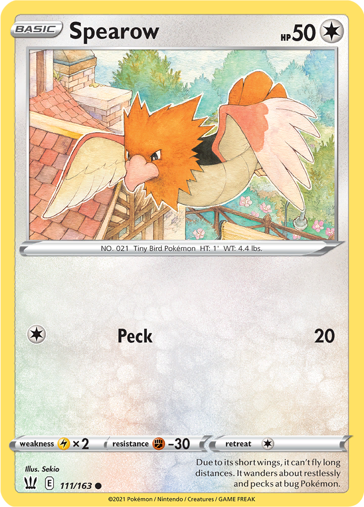 Spearow (Reverse Holo)