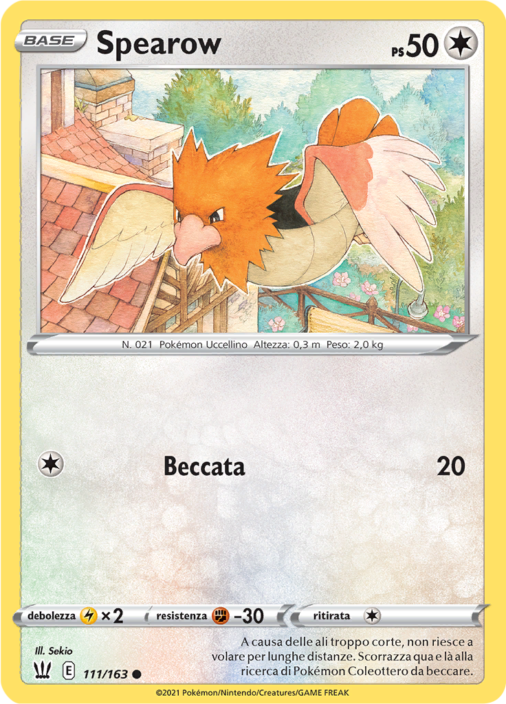 Spearow (Reverse Holo)