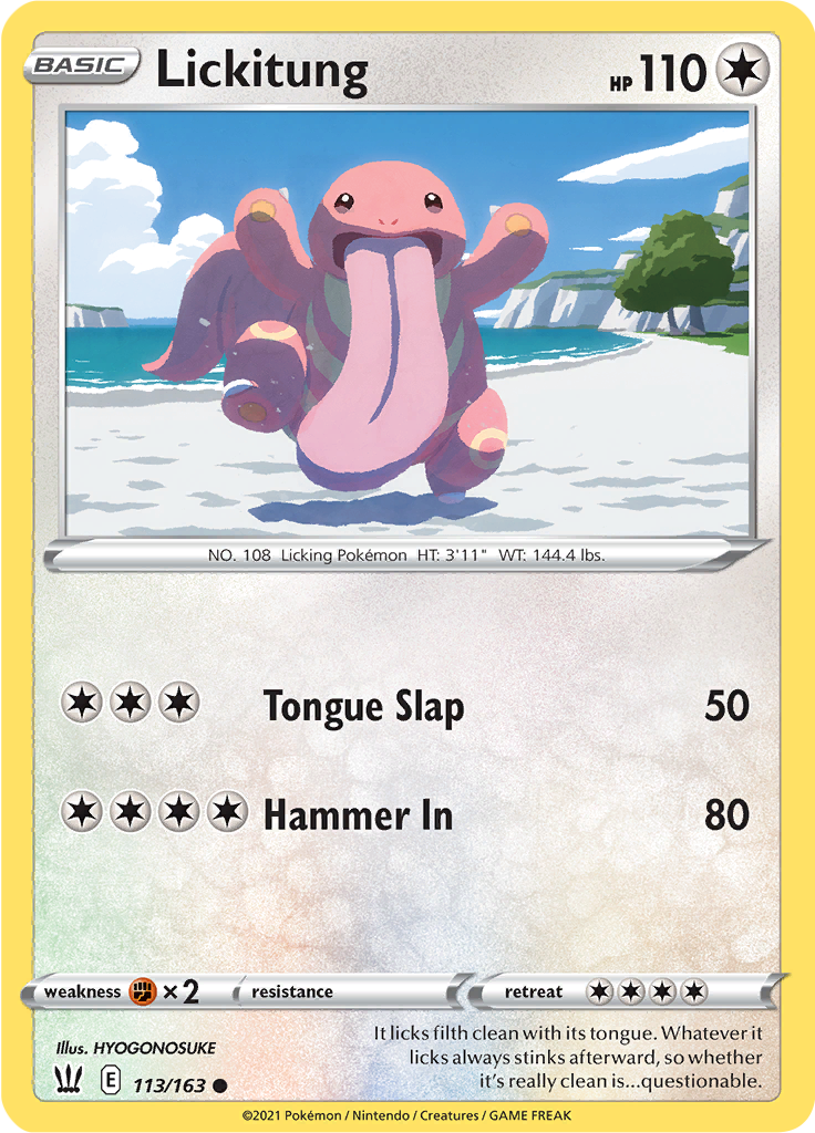 Lickitung (Reverse Holo)