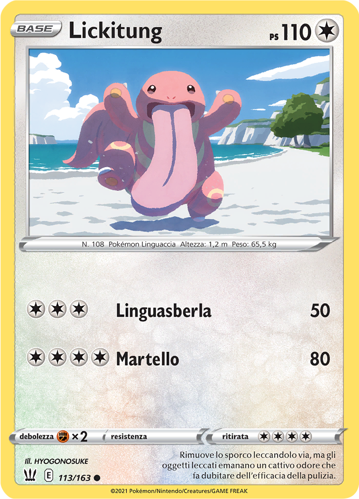 Lickitung (Reverse Holo)