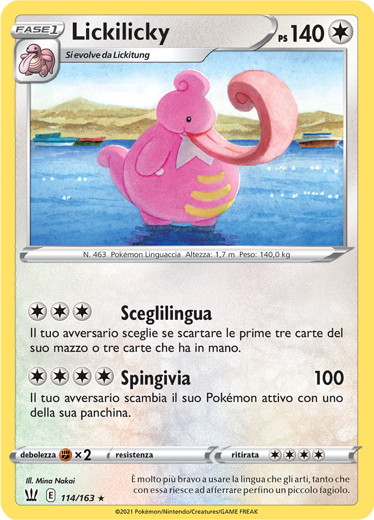 Lickilicky (Reverse Holo)