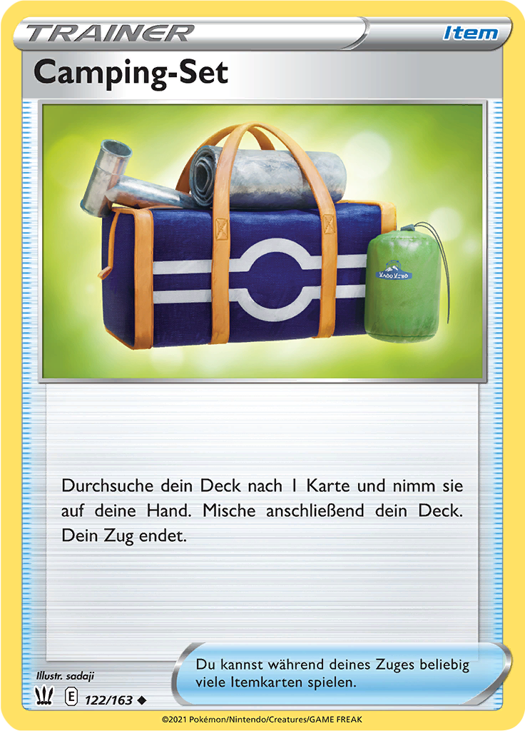 Camping-Set (Reverse Holo)