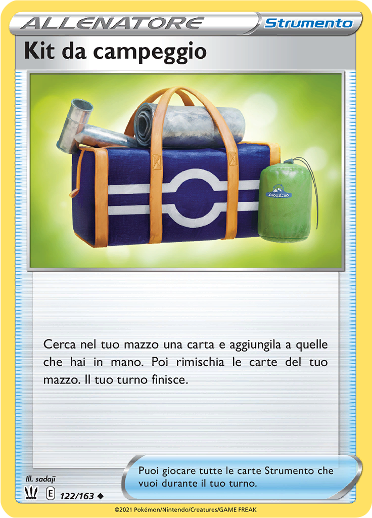 Kit da campeggio (Reverse Holo)