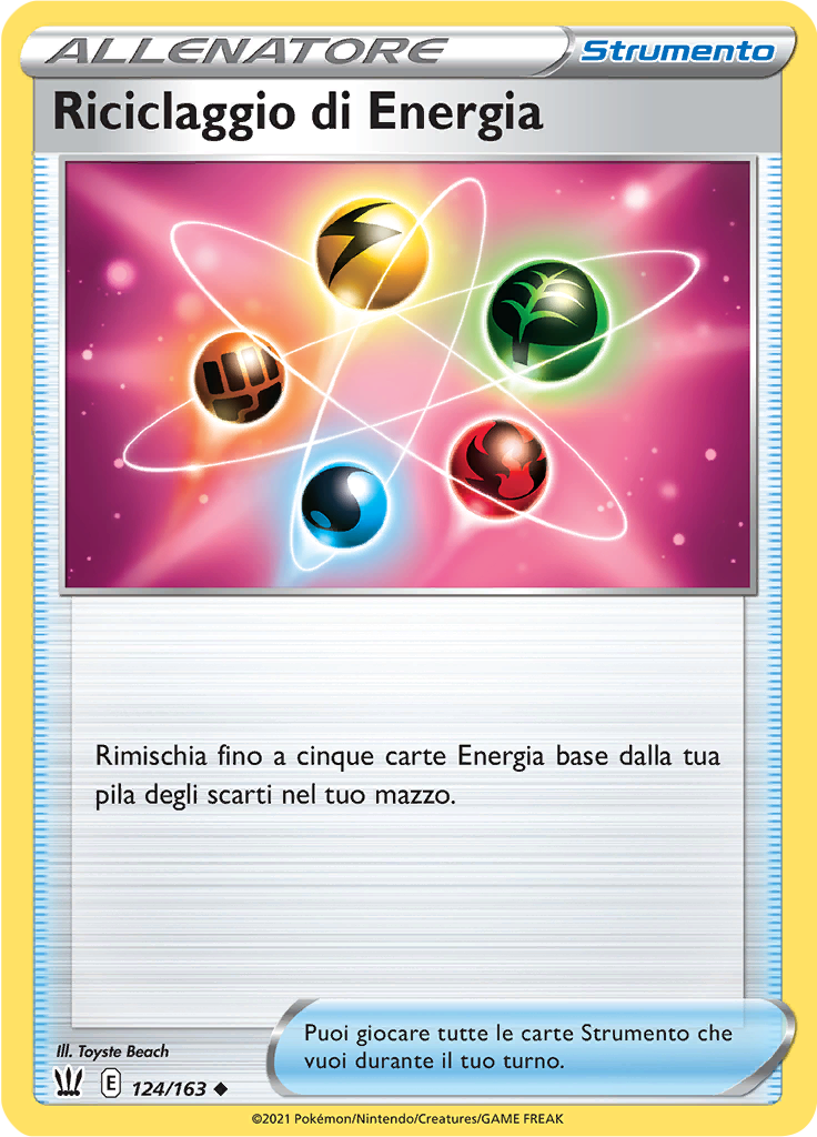 Riciclaggio di Energia (Reverse Holo)