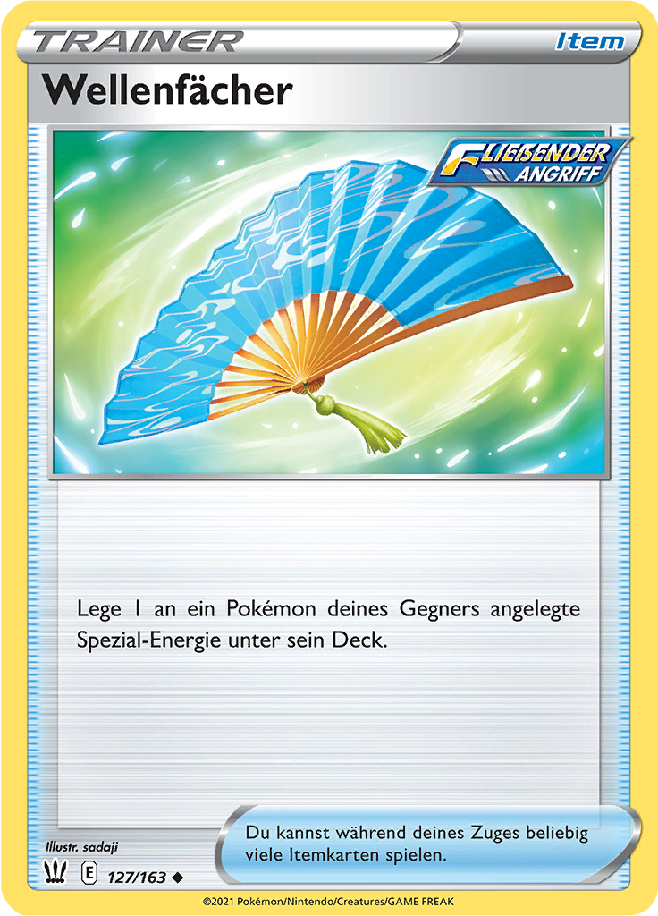 Wellenfächer (Reverse Holo)
