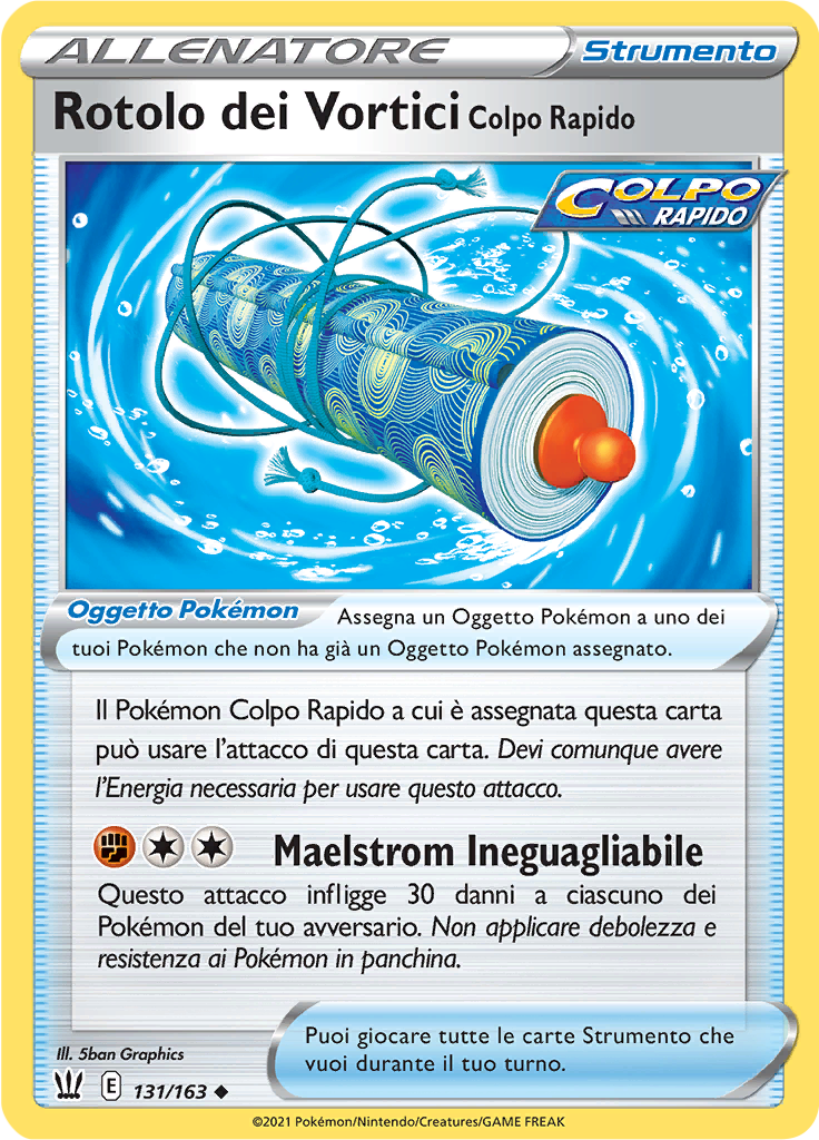 Rotolo dei Vortici Colpo Rapido (Reverse Holo)