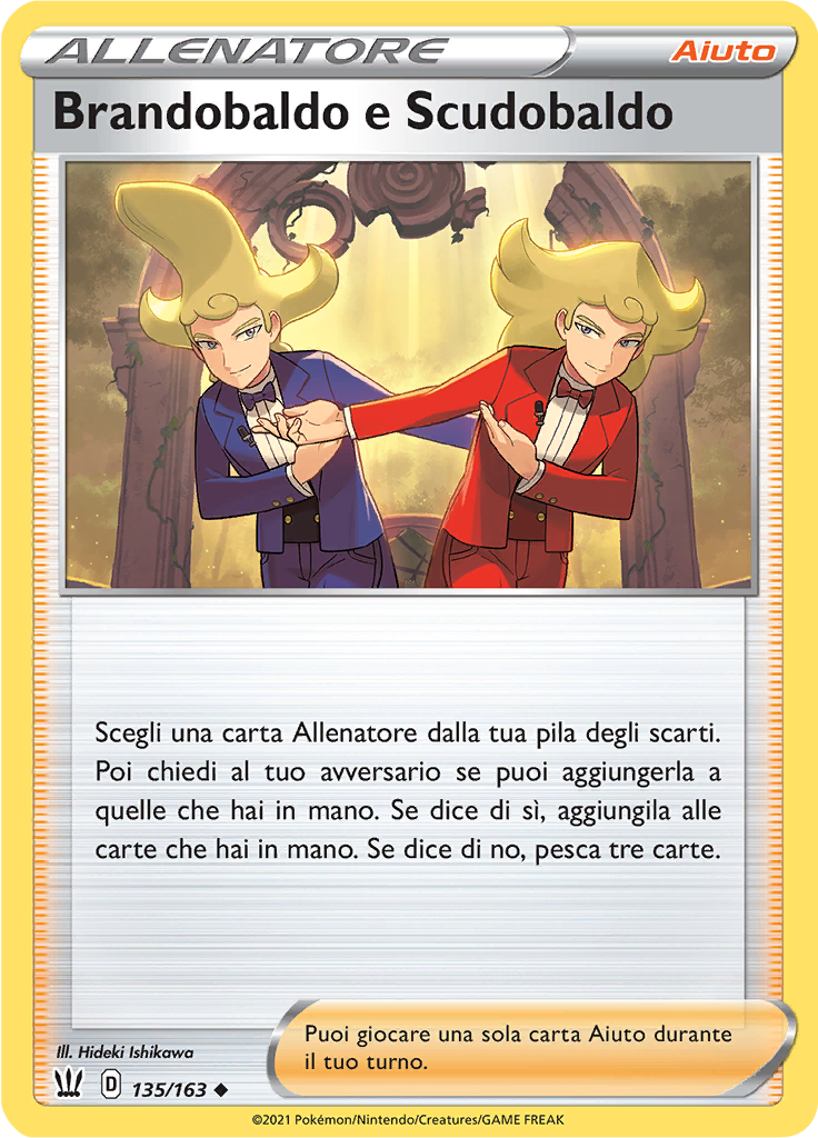 Brandobaldo e Scudobaldo (Reverse Holo)