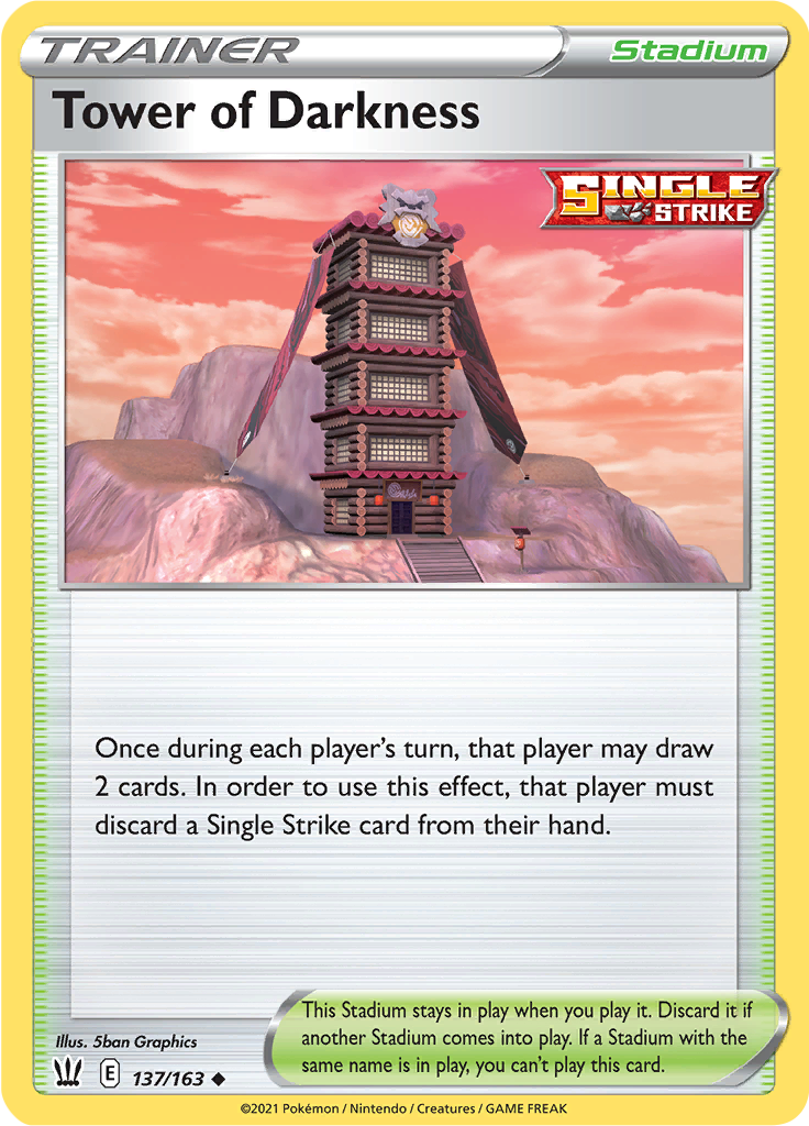 Tower of Darkness (Reverse Holo)