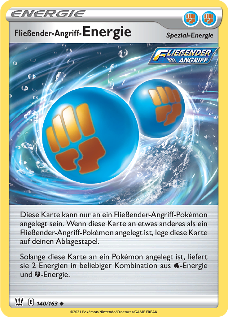 Fließender-Angriff-Energie (Reverse Holo)